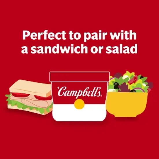Campbell's Chicken Noodle Soup Microwaveable Cup - 15.4oz image {2}