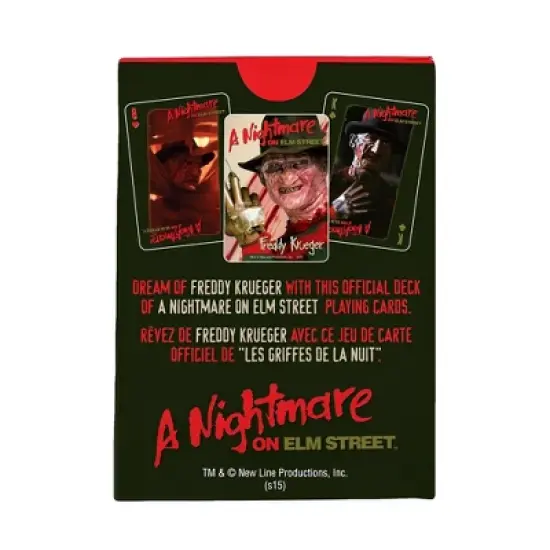 Aquarius Puzzles Nightmare on Elm Street Playing Cards image {4}