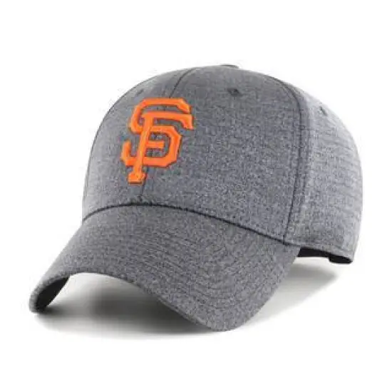 MLB San Francisco Giants Rodeo Snap Hat: Adjustable Charcoal Gray Team Logo Cap image {2}