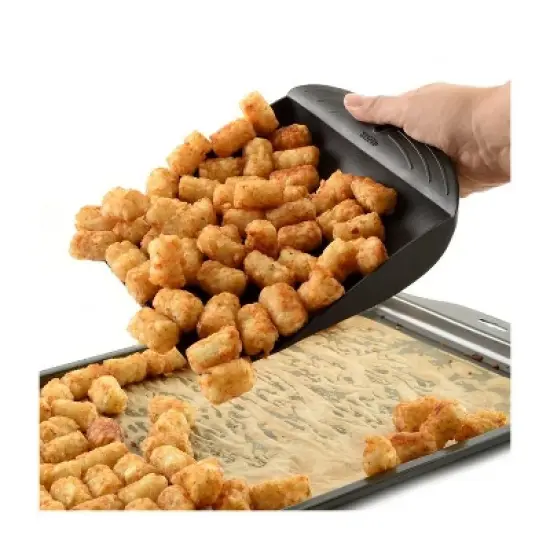 Norpro Mega Scoop Spatula, Black image {2}