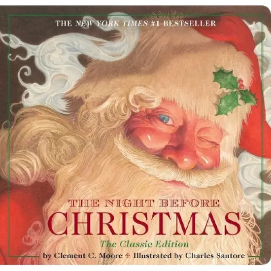 The Night Before Christmas - By Clement Clarke Moore ( Board Book ) image {4}