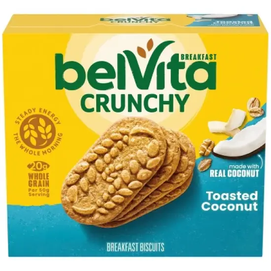 BelVita Toasted Coconut Breakfast Biscuits - 8.8oz/5pk image {15}