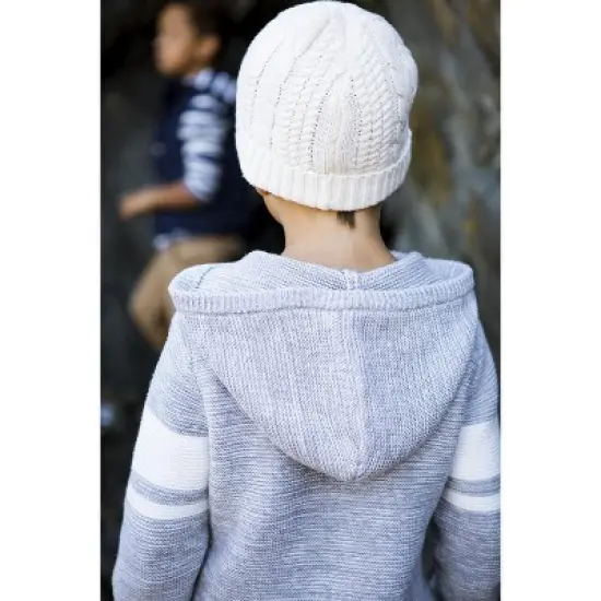 Hope & Henry Boys' Hooded Pullover Sweater, Infant image {5}