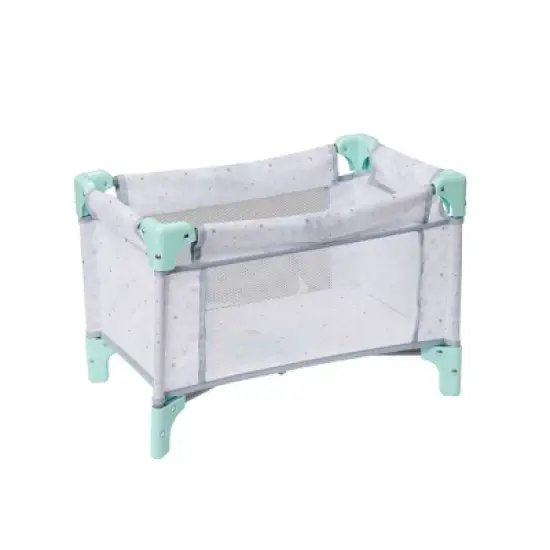 Perfectly Cute Baby Doll Crib Mint Colored image {1}