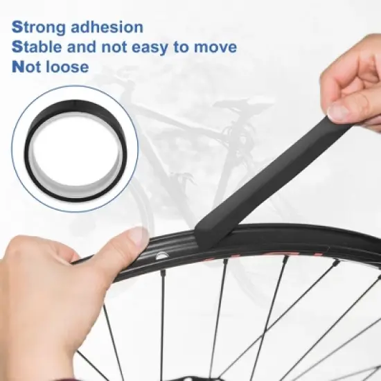 Unique Bargains Bike Bicycle Wheel Tubeless Rim Tape Bicycle Rim Strip Tape image {3}