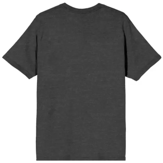 Valentine's Day Cheetah Heart Be Mine Crew Neck Short Sleeve Charcoal Heather Women's T-shirt image {2}