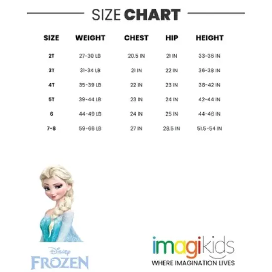 Disney Frozen Princess Anna Elsa Girls Zip Up Winter Coat Puffer Jacket Toddler image {6}