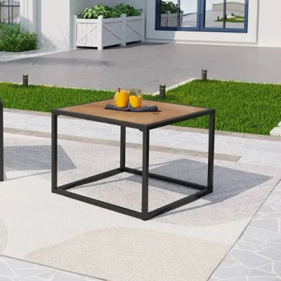 Outdoor Small Square Coffee Table - Captiva Designs image {1}