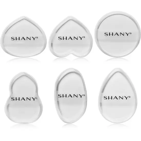 SHANY Stay Jelly Silicone Makeup Blender Sponge Set  - 6 pieces image {1}