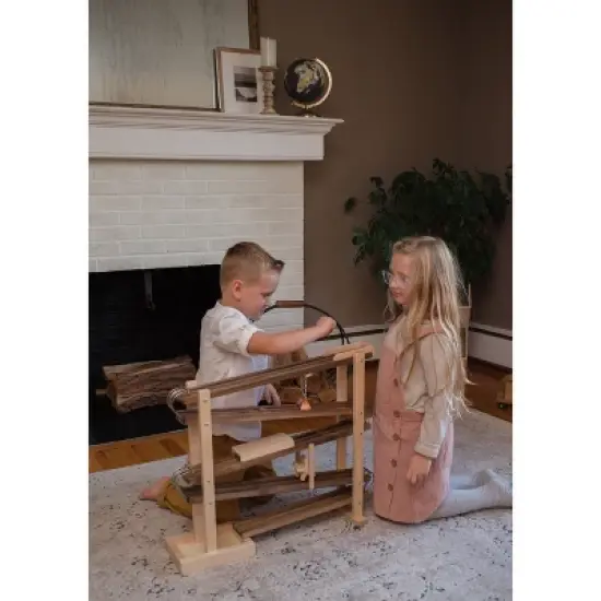 Remley Kids Wooden Marble Flyer - Marbles included image {5}