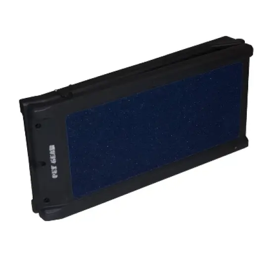 Pet Gear Travel Lite Bi-Fold Full Dog Ramp - Black/Blue image {1}