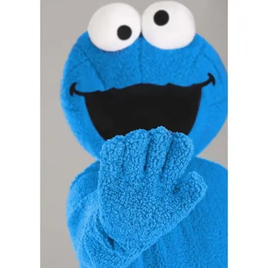 HalloweenCostumes.com Sesame Street Adult Cookie Monster Halloween Costume for Men and Women image {5}