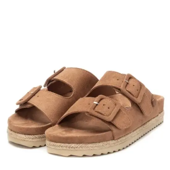 Refresh Shoes Women's Double Strap Flat Sandals image {2}