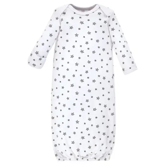 Hudson Baby Infant Boy Cotton Gowns, Mom Dad Moon And Back image {3}