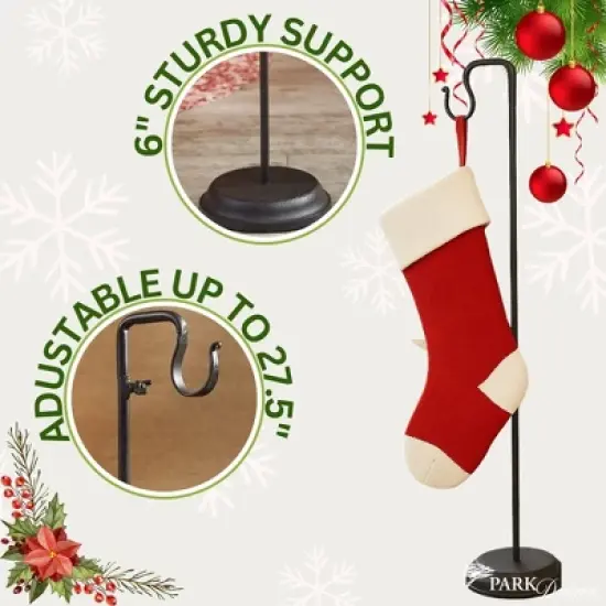 Park Designs Iron Vertical Adjustable Stocking Hanger image {2}
