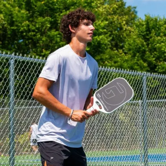 GAMMA Sports 16.3" RCF Airbender 13 Traditional Pickleball Paddle - Black/White image {3}