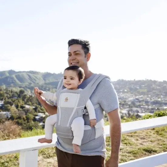 Ergobaby Alta 2-in-1 All Carry Positions Baby Carrier and Hip Seat image {7}