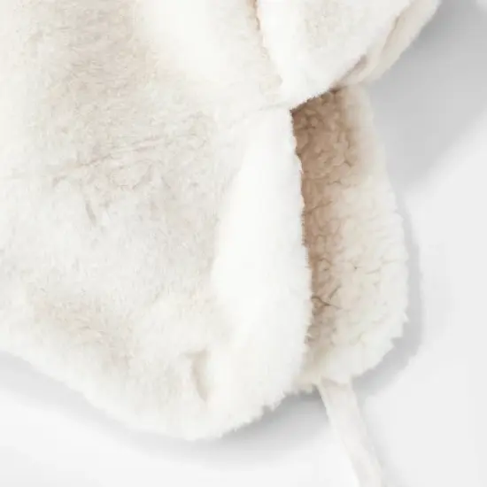 Toddler Girls' Unicorn Trapper Hat - Cat & Jack&trade; White image {2}