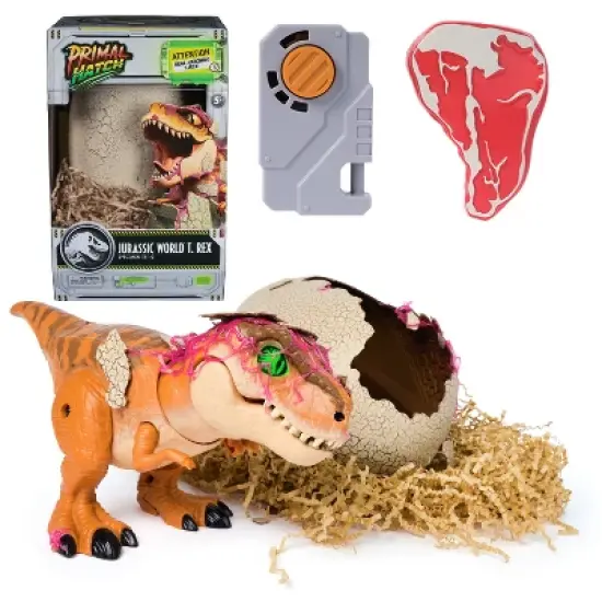 Primal Hatch Interactive Hatching Dino Action Figure - Green image {9}