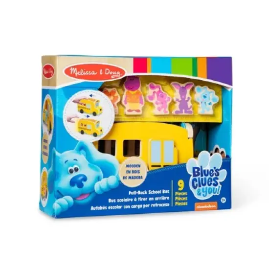 Melissa & Doug Blues Clues & You! Wooden School Bus image {2}