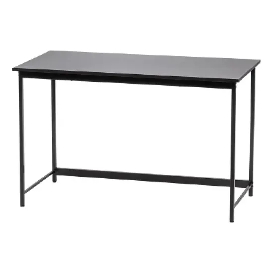IRIS USA Simple Design Office Desk, Black image {7}