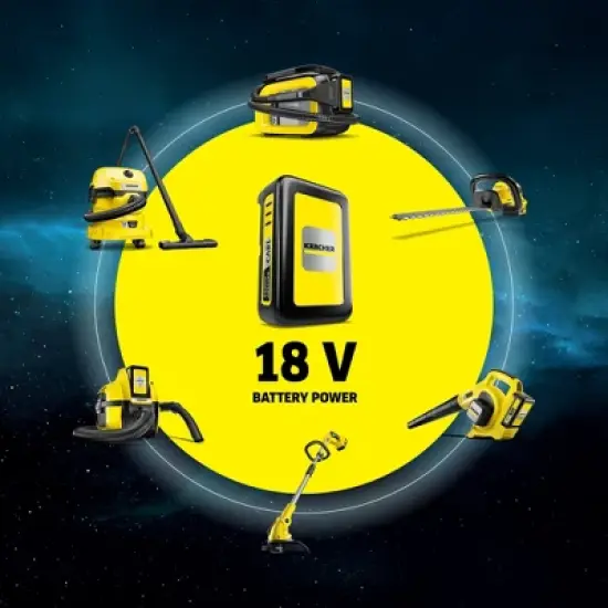 Karcher HGE 18-45 Battery Cordless Hedge Trimmer Tool Only image {7}