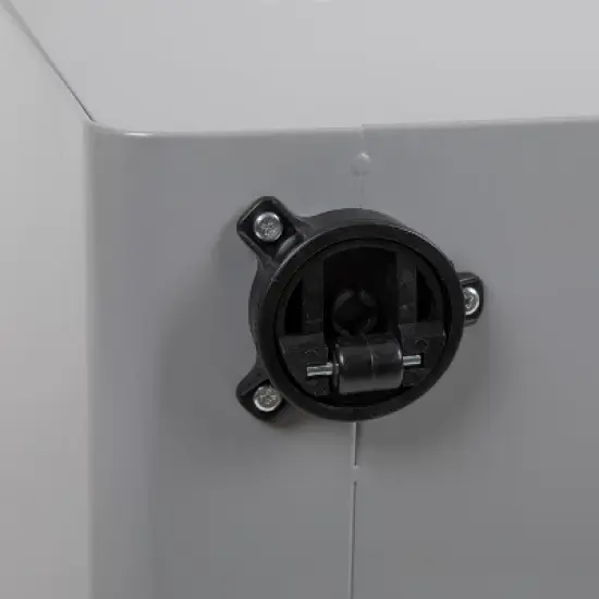 Flash Furniture Ergonomic 3-Drawer Mobile Locking Filing Cabinet with Anti-Tilt Mechanism and Hanging Drawer for Legal & Letter Files image {7}