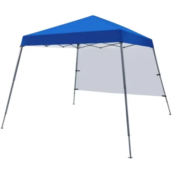 Yaheetech 10x10ft Pop-Up Canopy with Sun Shade Wall Backpack Bag for Camping image {10}