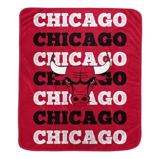 NBA Chicago Bulls Repeat Refresh Ultra Soft Blanket image {3}