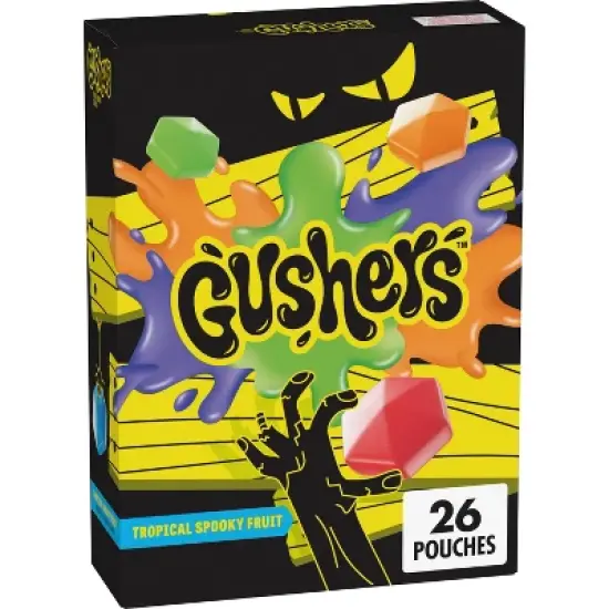 Fruit Gushers Spooky Halloween Mini Fruit Snacks - 11.44oz/26ct image {7}
