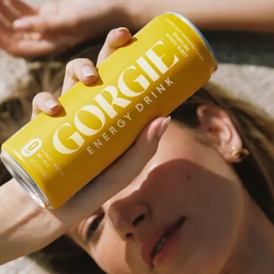 Gorgie Mango Burst Energy Drink - 12 fl oz Can image {4}