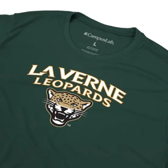 Campus Lab University of La Verne Adult Men's Sport Active T-Shirt Primary Logo image {4}