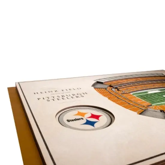 NFL Pittsburgh Steelers 5-Layer StadiumViews 3D Wall Art image {2}