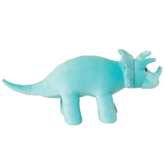Manhattan Toy Spike Velveteen Triceratops Dinosaur Stuffed Animal, 9.5" image {2}