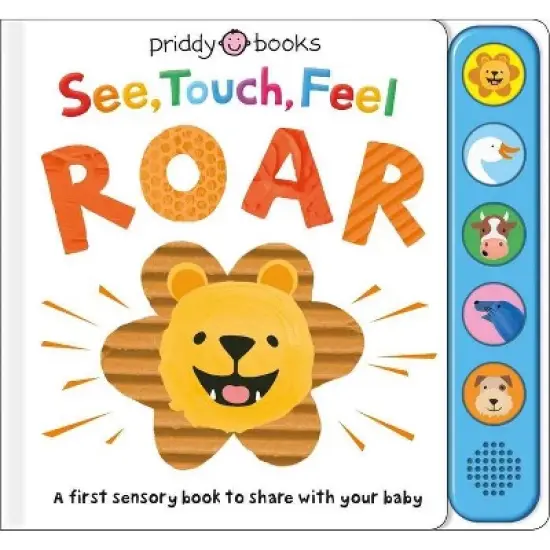 See, Touch, Feel: Roar - by Roger Priddy (Board Book) image {1}