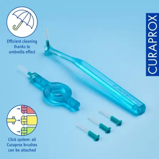 Curaprox CPS 06 Prime Start Interdental Brushes &ndash; Ultra-Fine Cleaning for Tight Spacesk, 5 pcs image {2}