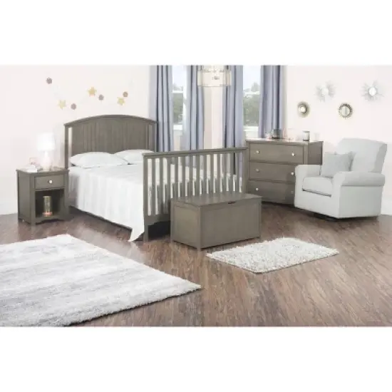 Child Craft Cottage Curve Top Convertible Crib image {6}