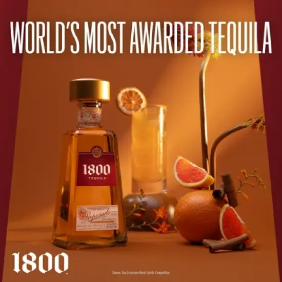 1800 Reposado Tequila - 750ml Bottle image {2}