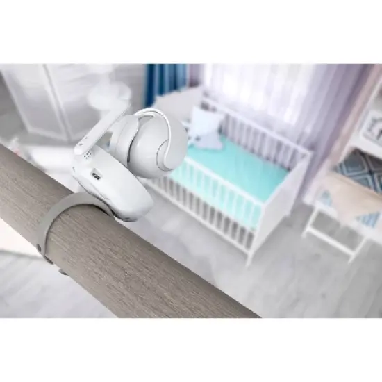 Hubble Connected Nursery Pal Deluxe 5" Smart Baby Monitor image {9}