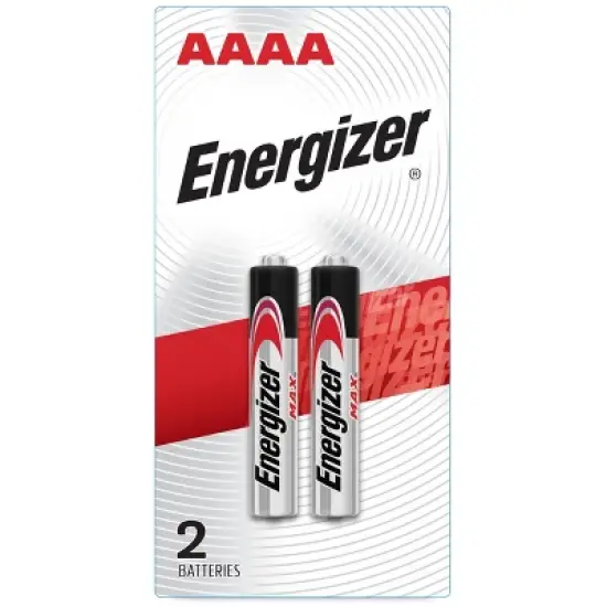 Energizer 2pk AAAA Batteries: Single-Use, 150mAh, 1.5V Output image {3}