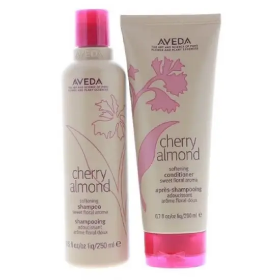 Aveda Cherry Almond Softening Shampoo, 8.5 oz & Aveda Cherry Almond Softening Conditioner, 6.7 oz DUO image {2}