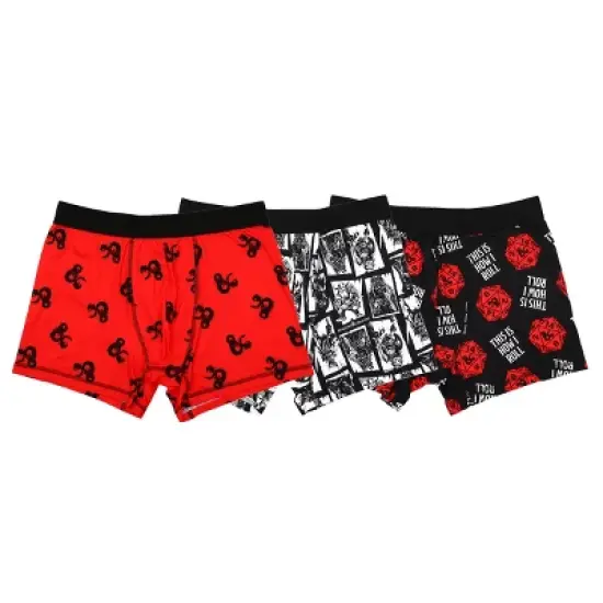 Dungeons & Dragons This Is How I Roll Multipack Men's Boxer Briefs Underwear image {9}
