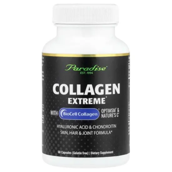 Paradise Herbs Collagen Extreme&reg; with BioCell Collagen&reg;, OptiMSM&reg; & Nature's C&reg;, 60 Capsules image {4}