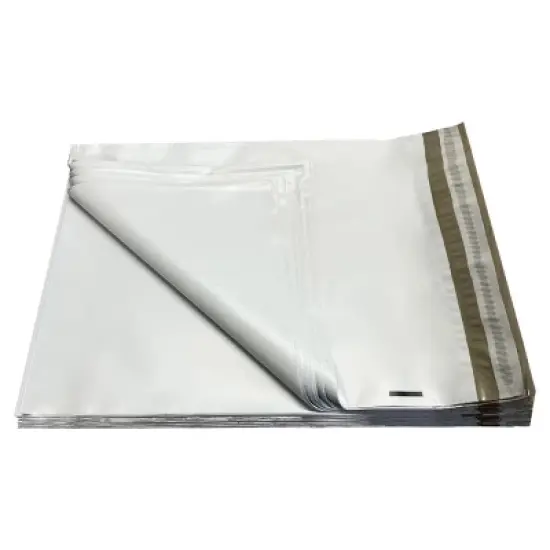 UOFFICE Pack of 100 Poly Mailers Bags 12"x15.5" - #4, Envelopes with Self-Sealing Closure image {2}
