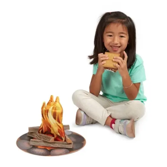 Melissa & Doug Let's Explore S'mores & More Campfire Play Set image {7}