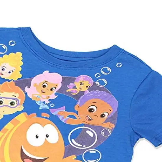 Nickelodeon Boy's Bubble Guppies Short Sleeve Graphic Tee for Toddler image {2}
