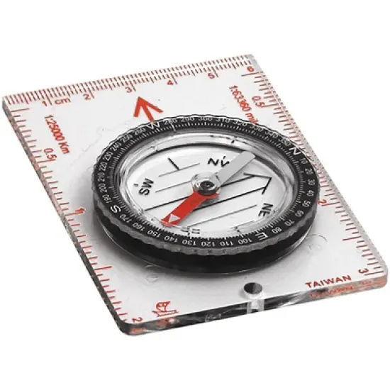 Coghlan's Map Compass, See-Through Base and Rotating Housing, Survival Emergency image {1}