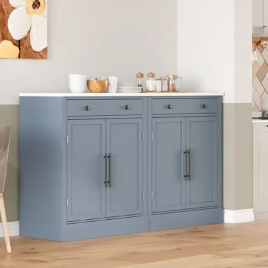 Bella Depot Modern Freestanding Kitchen Pantry Cabinet image {15}