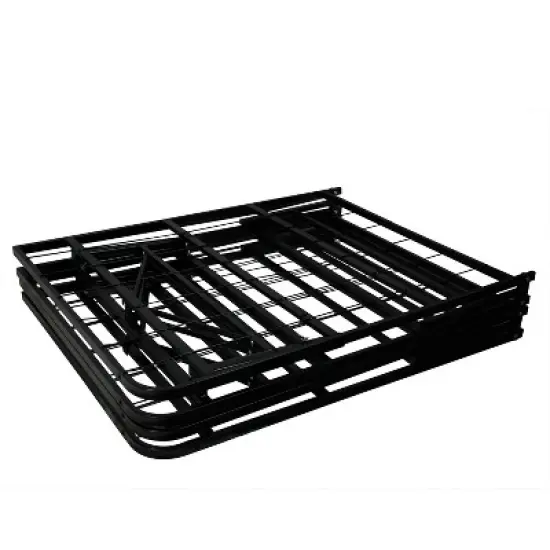 Eco-Lux Metal Platform Base Bed Frame Black - Eco Dream image {3}