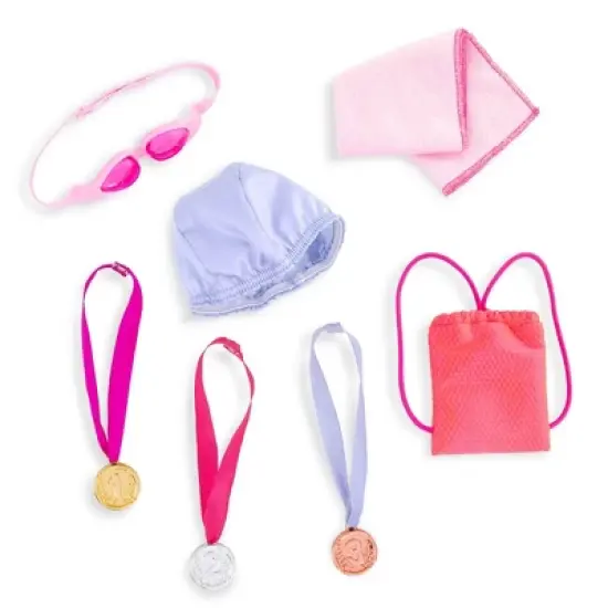 Our Generation Posable 18" Swimmer Doll - Maya image {4}